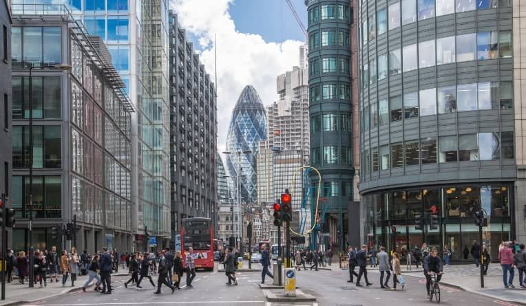 London city streets